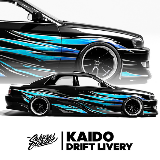 Livrée Kaido-Drift Bleu