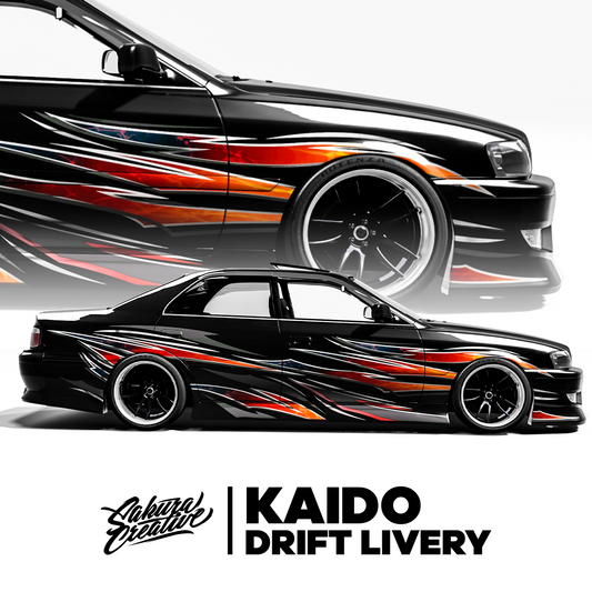 Livrée Kaido-Drift Rouge