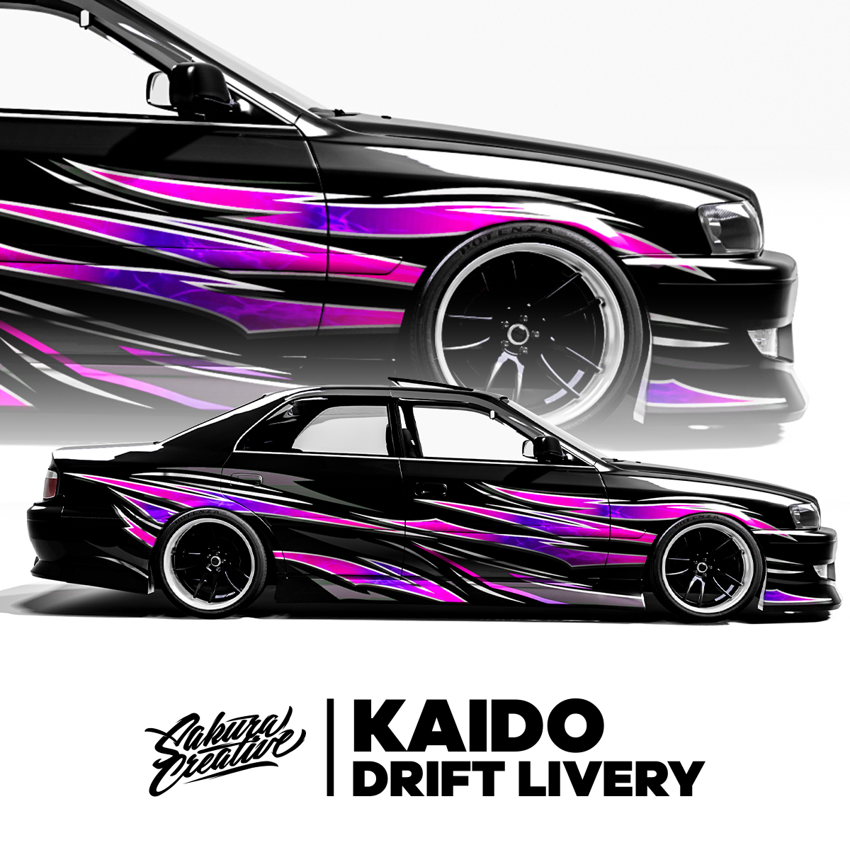 Kaido-Drift Livery Pink/Purple