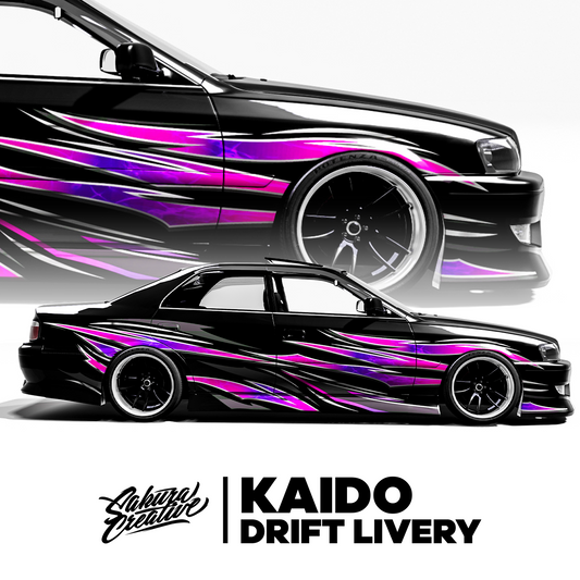 Livrée Kaido-Drift rose/violet