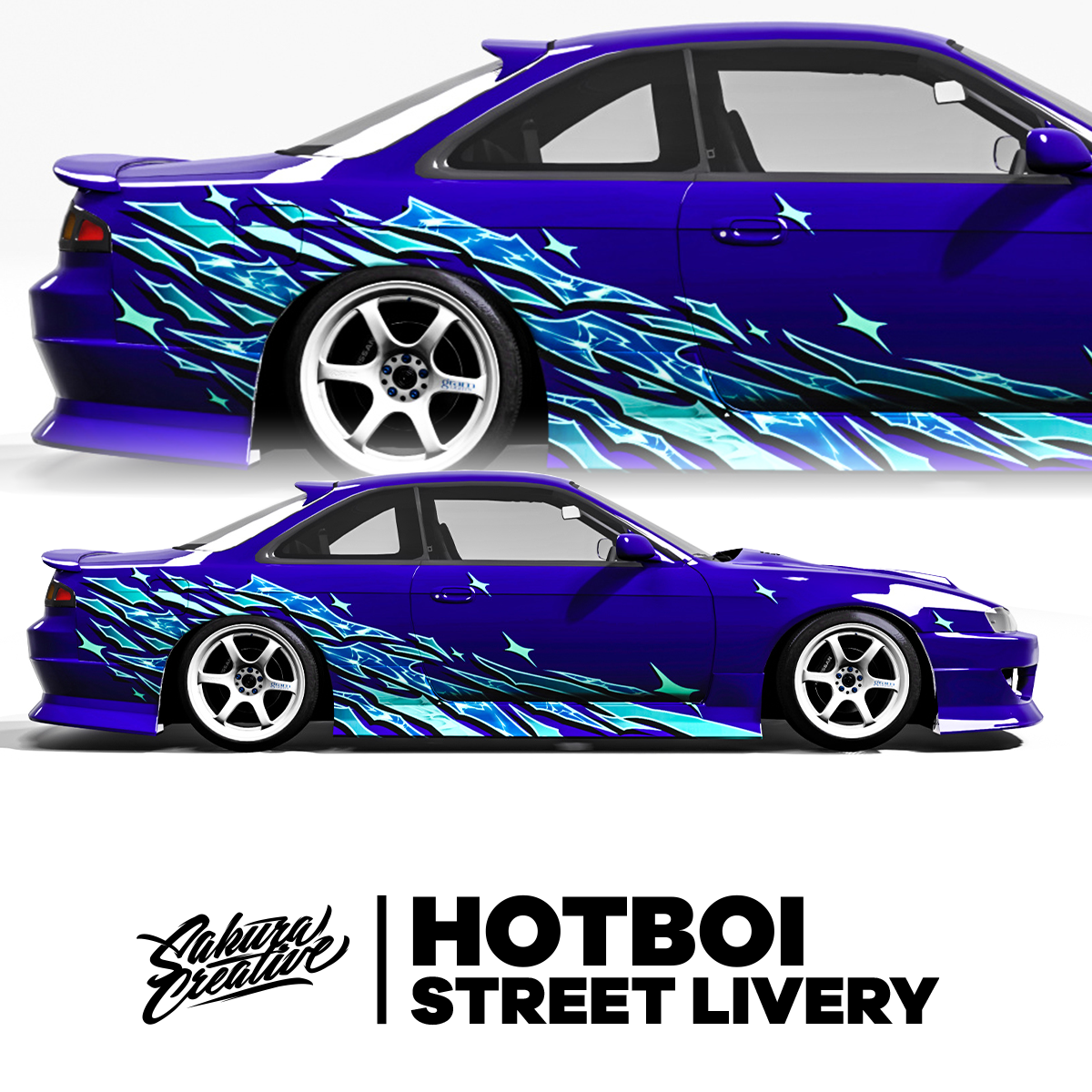 Hotboi-Drift Livery Teal