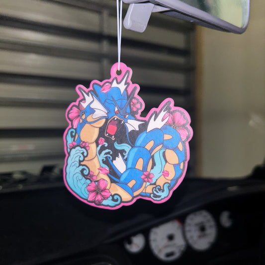 Gyarados- Sakura scented Air Freshener