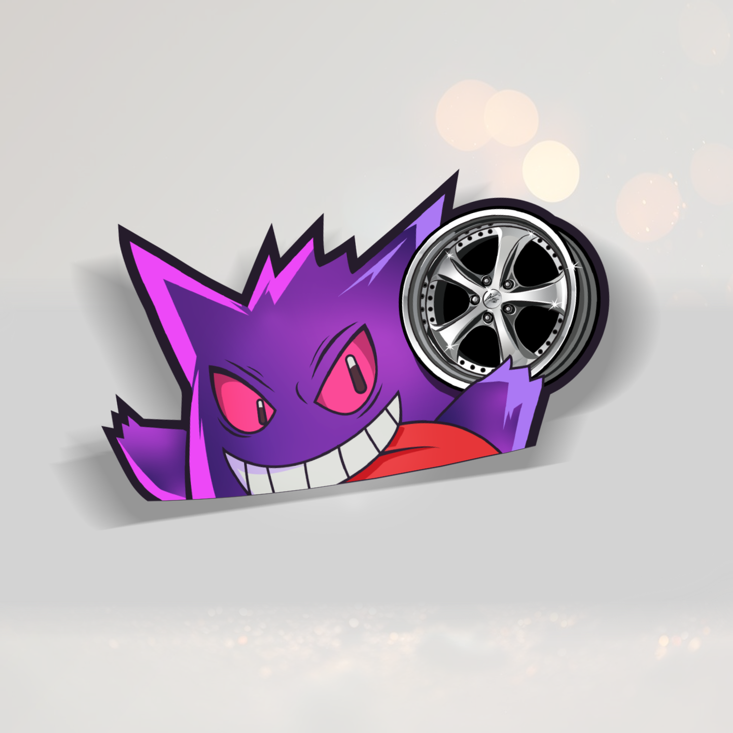 Autocollant imprimé Gengar VSKF Peeker 