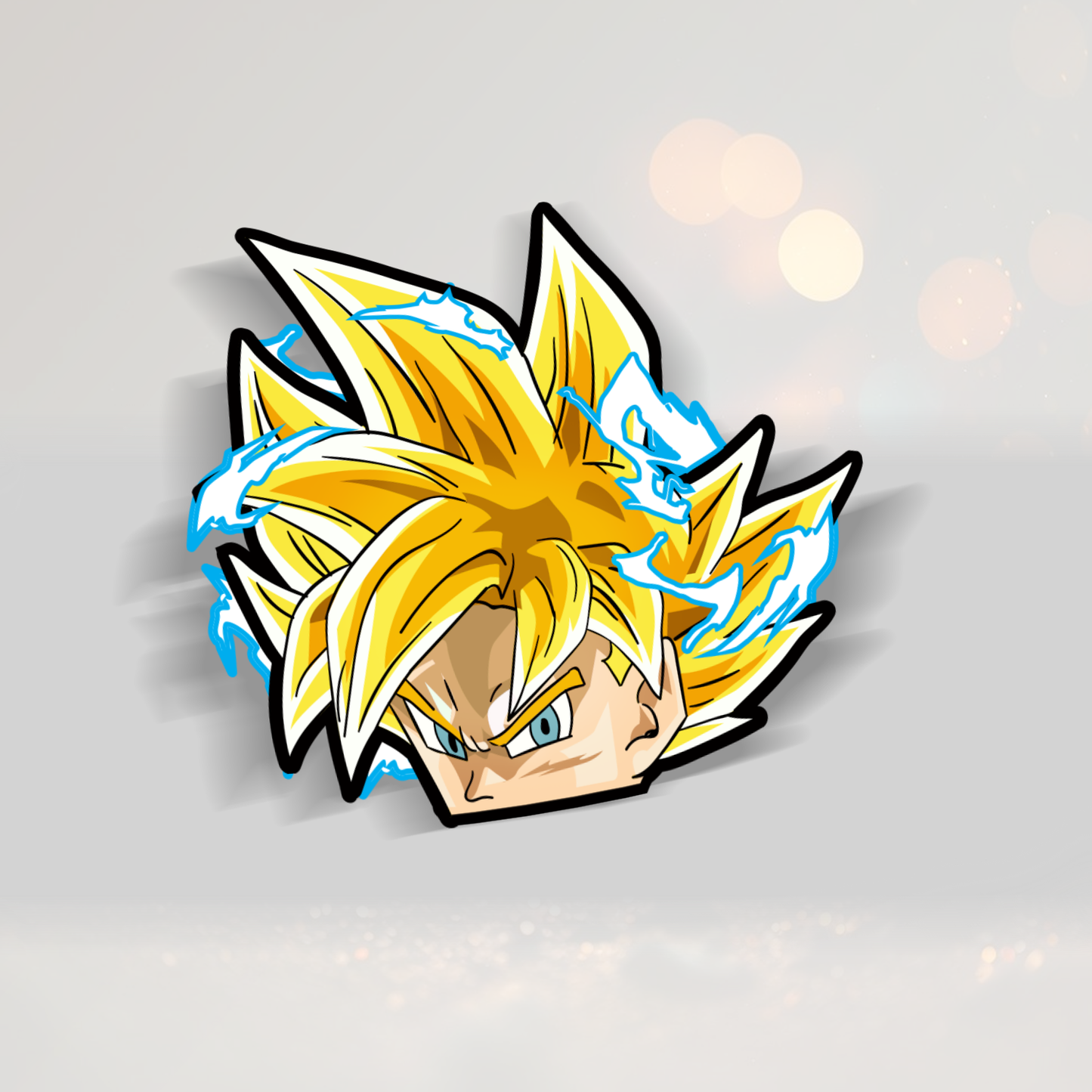 Autocollant imprimé Goku - Dragon Ball Z Peeker 