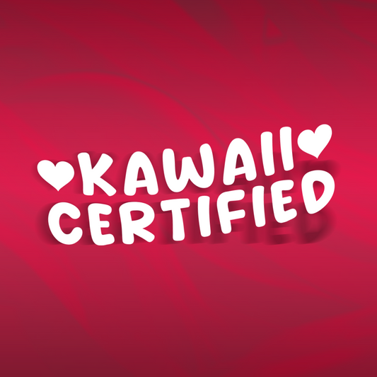 Kawaii Certified Diecut Sticker