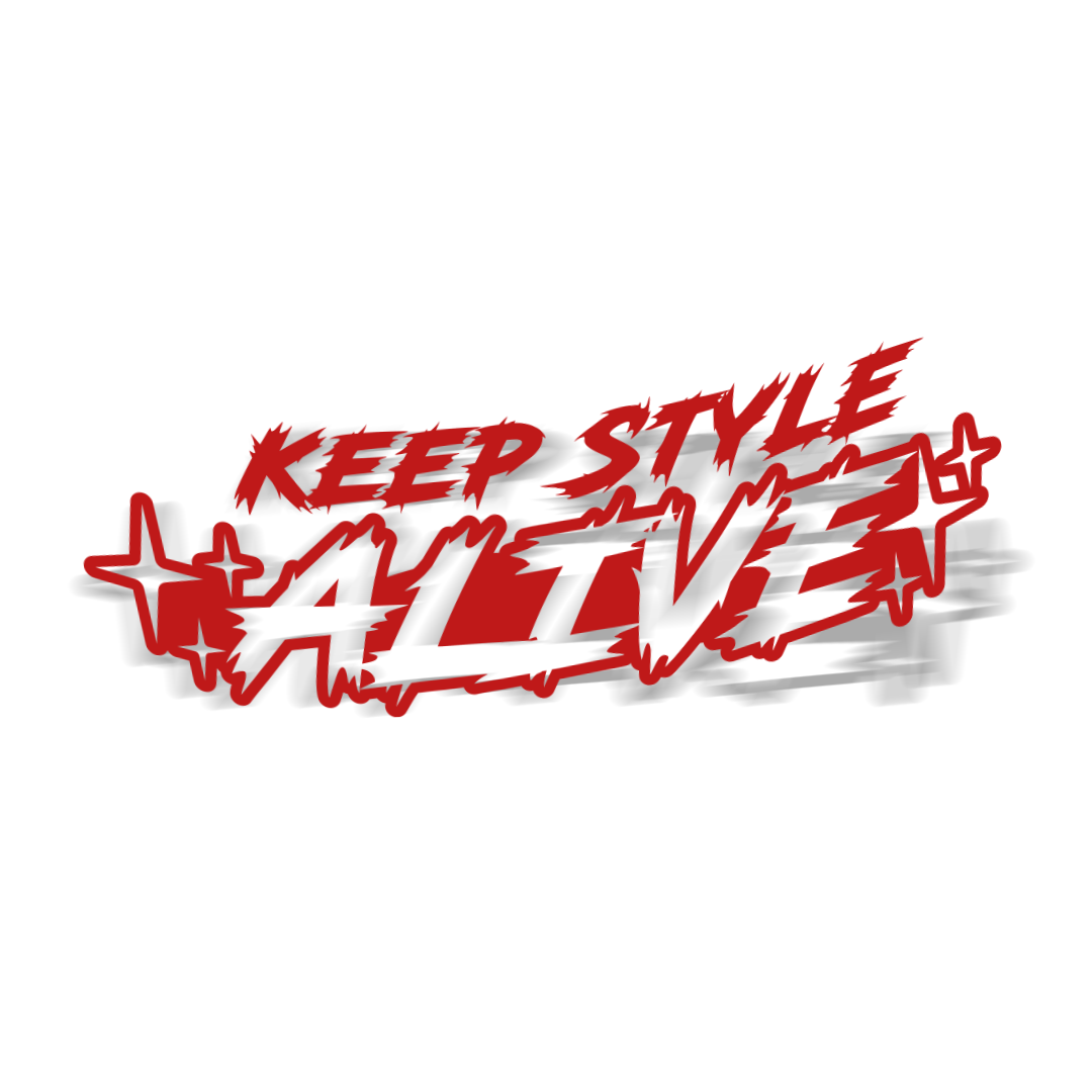 Keep Style Alive Diecut Sticker
