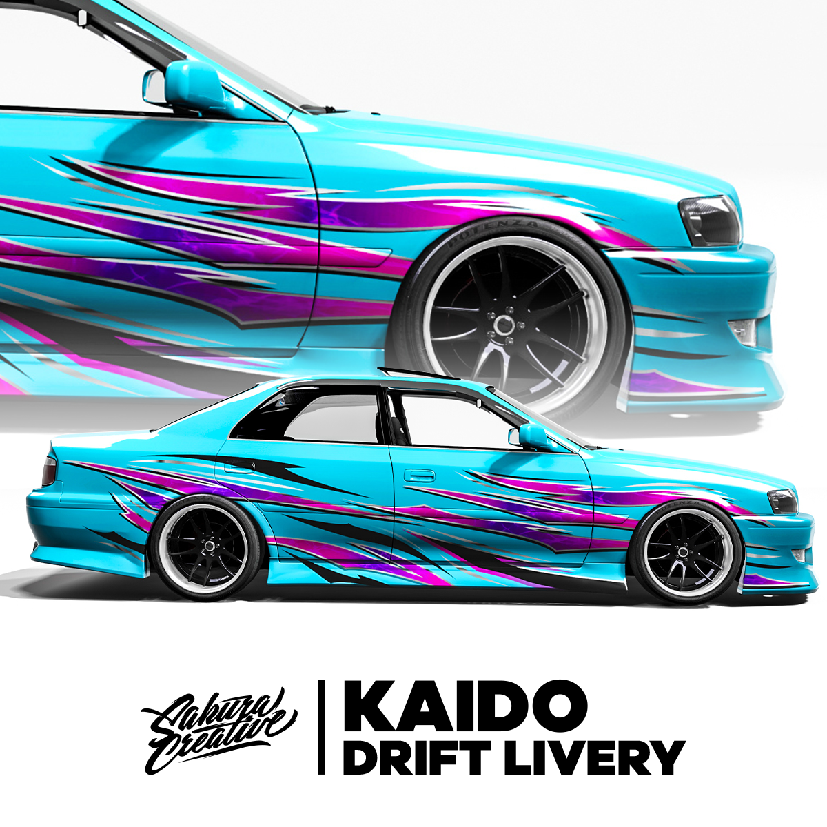Kaido-Drift Livery Pink/Purple