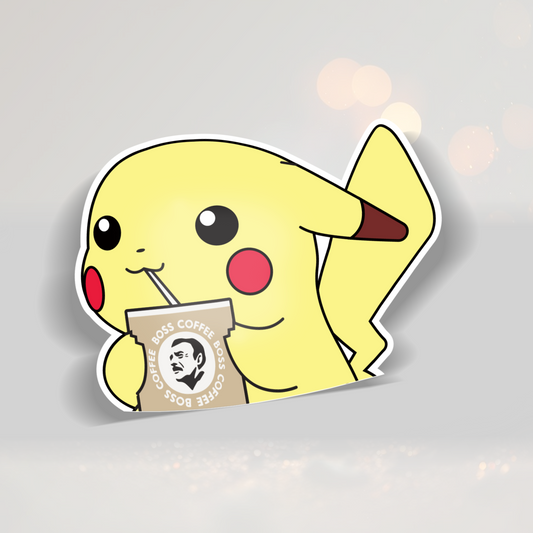 Autocollant imprimé Pikachu Peeker 