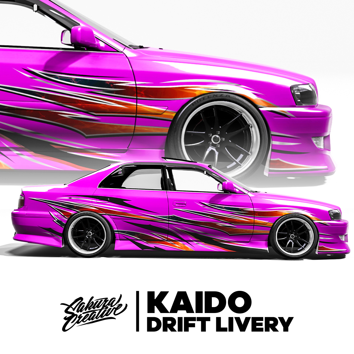 Kaido-Drift Livery Red