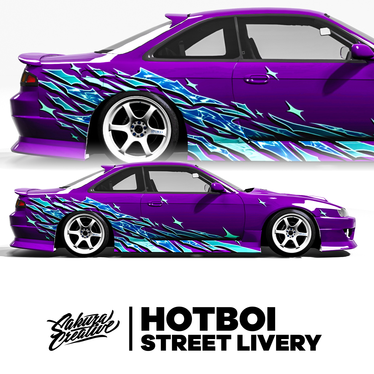 Hotboi-Drift Livery Teal