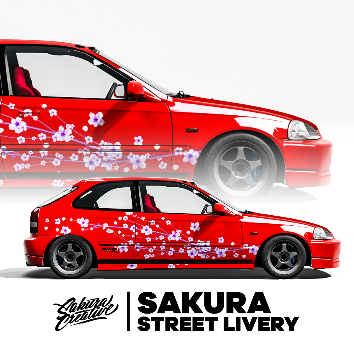 Sakura Street Livery - Purple