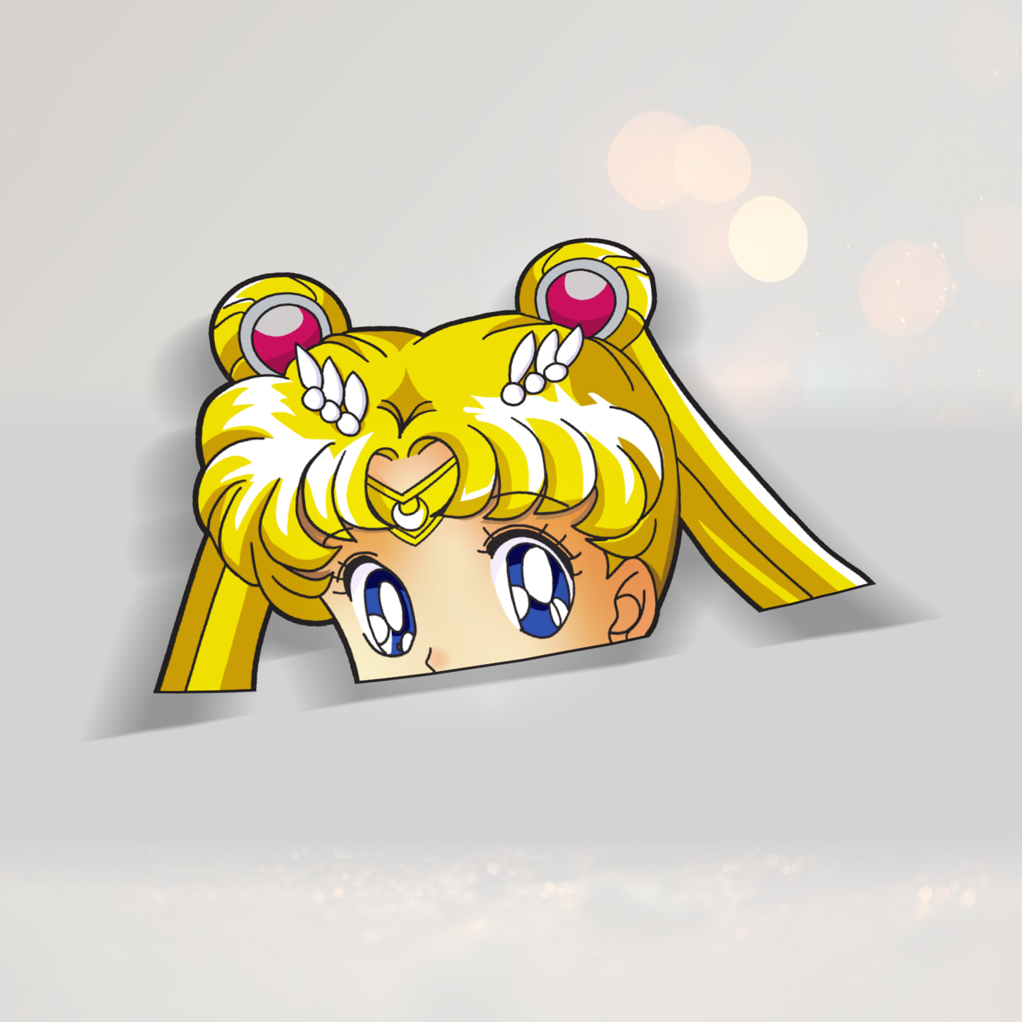 Sailor Moon Peeker Printed Sticker