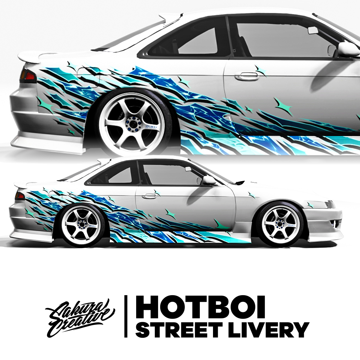 Hotboi-Drift Livery Teal