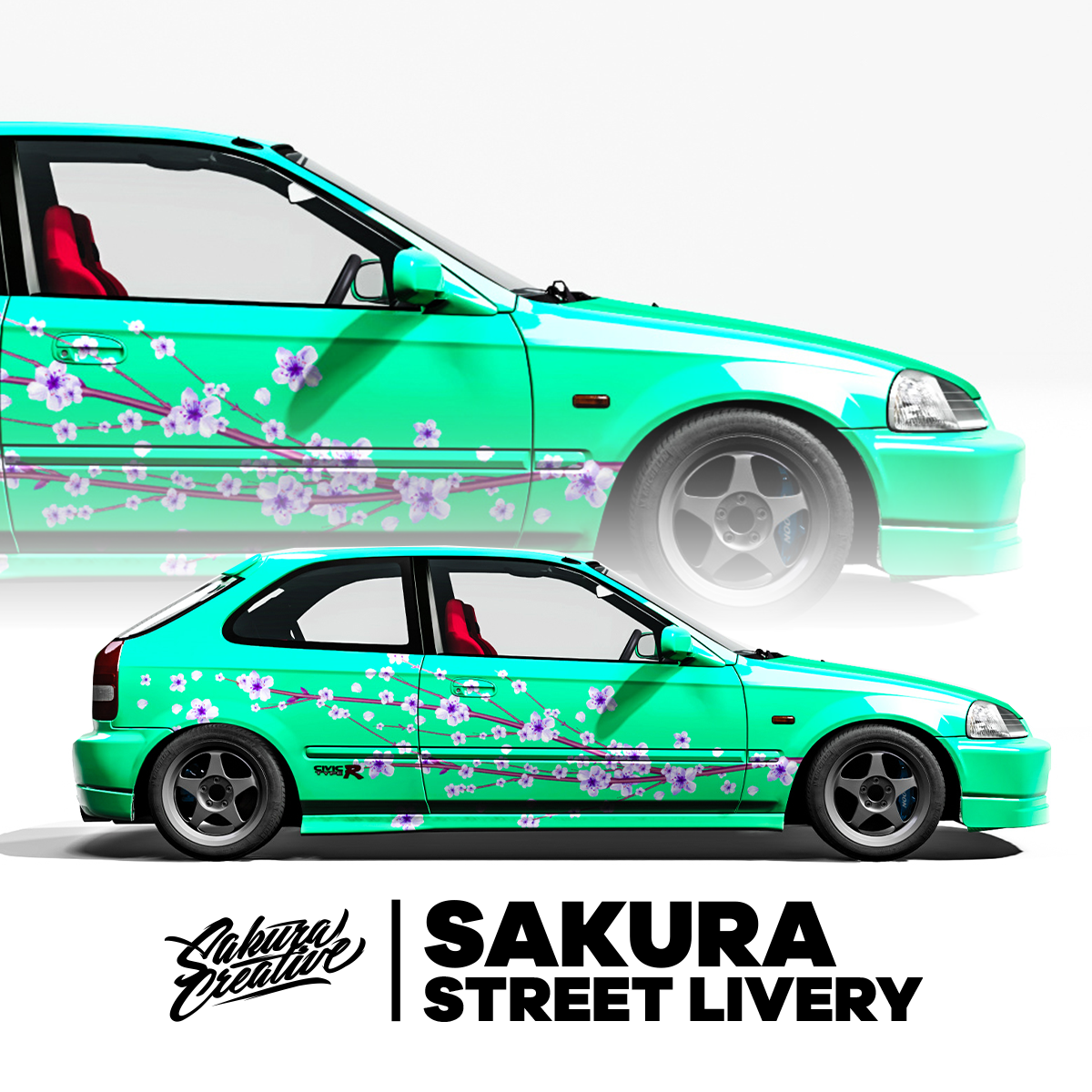 Sakura Street Livery - Purple