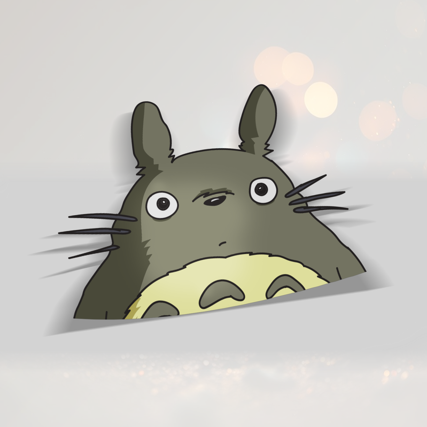 Autocollant imprimé Totoro 