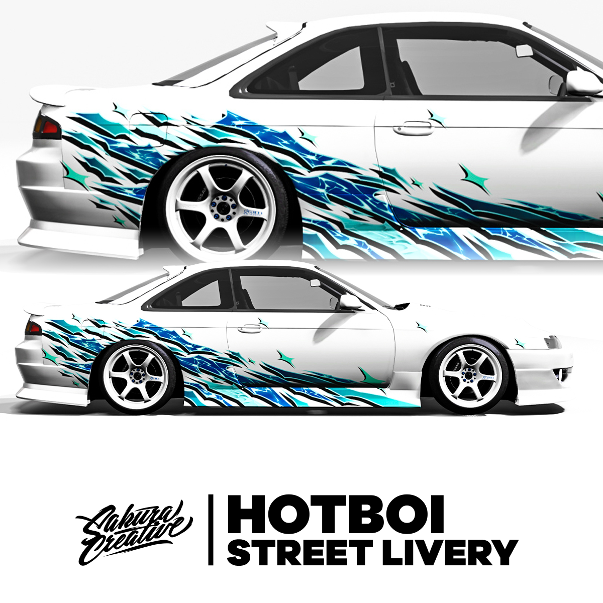 Hotboi-Drift Livery Teal