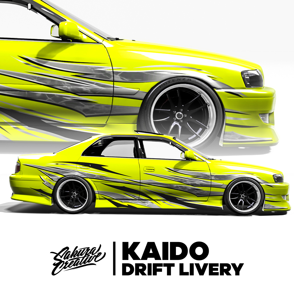 Kaido-Drift Livery Silver