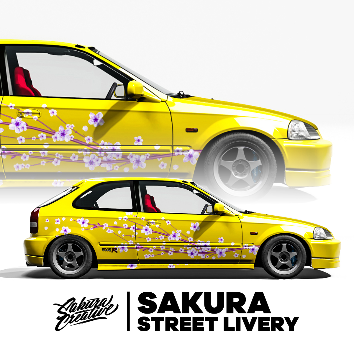 Sakura Street Livery - Purple