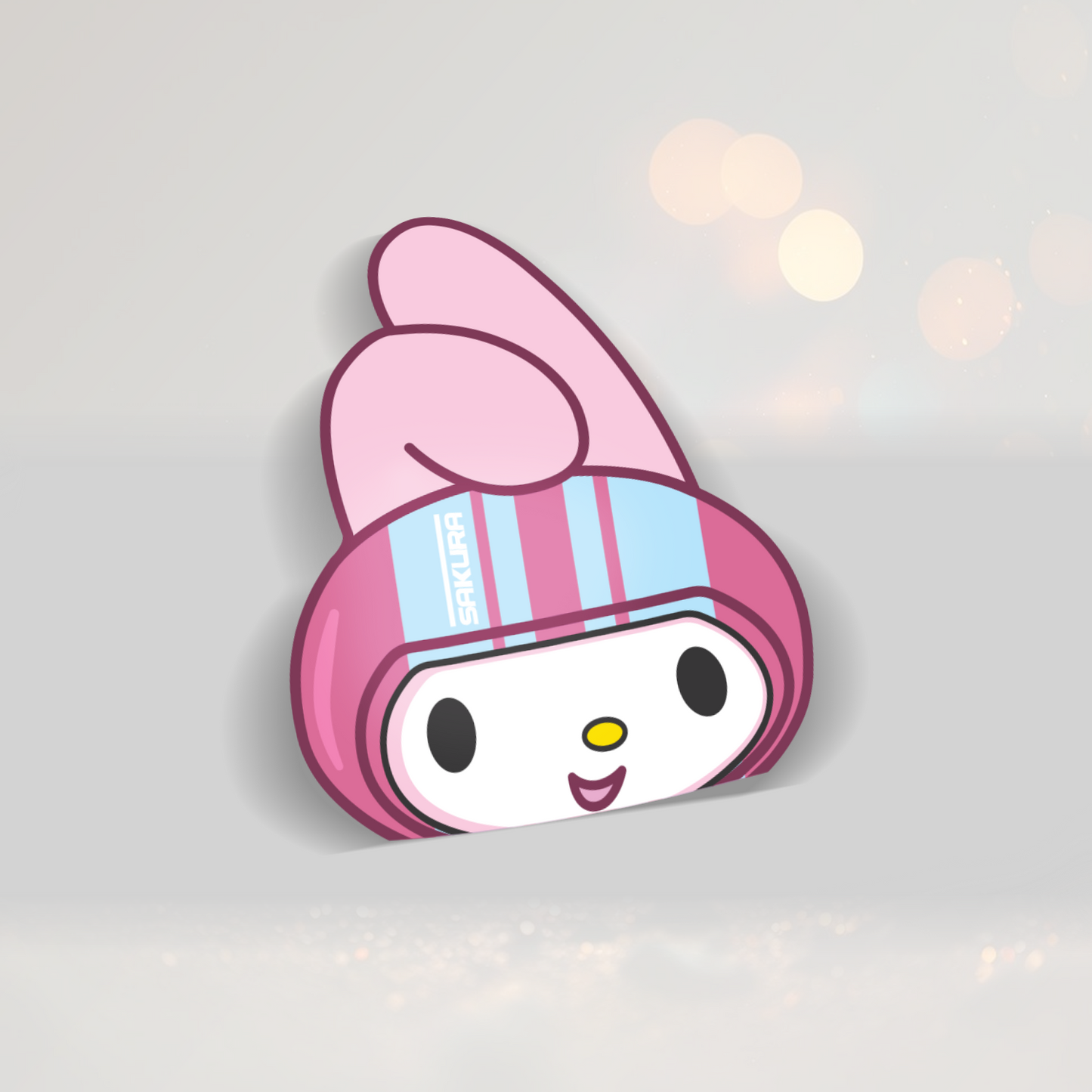 My Melody Peeker Printed Sticker