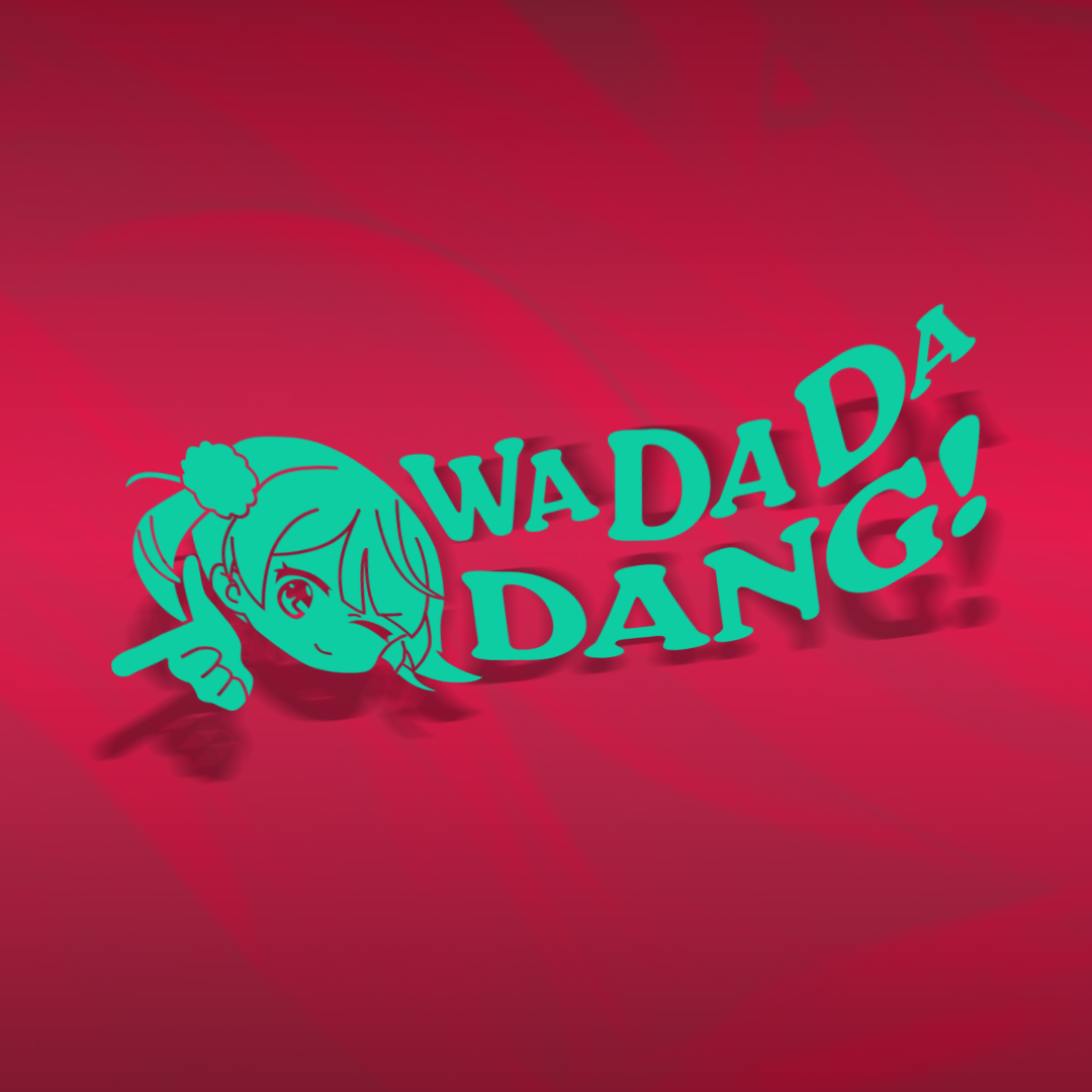 WaDaDa Dang - Shigure Ui  Diecut Sticker